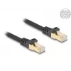 DeLOCK RJ45 võrgukaabel Cat.6A S/FTP 1m must