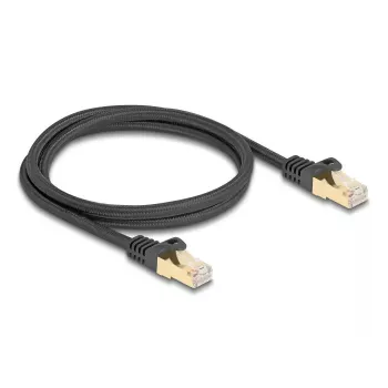 DeLOCK RJ45 võrgukaabel Cat.6A S/FTP 1m must