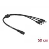 DC Splitter kaabel DeLOCK 83021 5.5 x 2.1 mm 1 x emane 3 x isasele