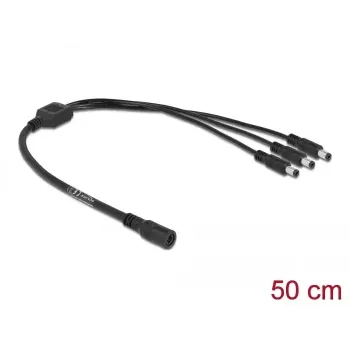 DC Splitter kaabel DeLOCK 83021 5.5 x 2.1 mm 1 x emane 3 x isasele