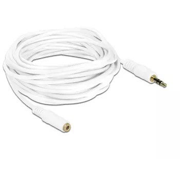 Audio kaabel 3.5mm M-F DeLOCK 83771 5m Valge