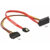 SATA-kaabel DeLOCK 85515 SATA 15-pin 1 x SATA 22-pin 1 x SATA 7-pin Mitmevärviline