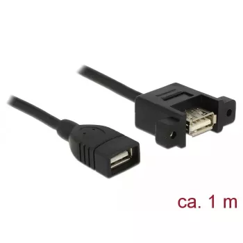 USB-kaabel DeLOCK 85460 USB 2.0 1m Must