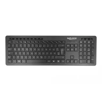Klaviatuur DeLOCK 12004 Home USB QWERTZ German Must