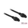 Sisemine toitekaabel DeLOCK 85374 0,5m Micro-Fit 3.0 4-kontaktiline