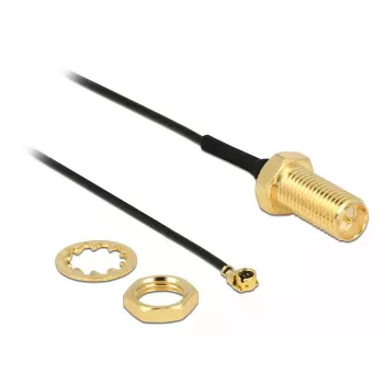 Koaksiaalkaabel DeLOCK 89471 0,1 m RP-SMA MHF/U.FL-LP-068