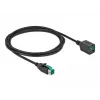 DeLOCK 85981 toitega USB-pikenduskaabel 12 V 2 m
