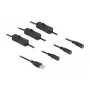 USB-tüüp-A-pistik – 3 x alalisvoolu 5,5 × 2,1 mm emast lülitiga DeLOCK 86798