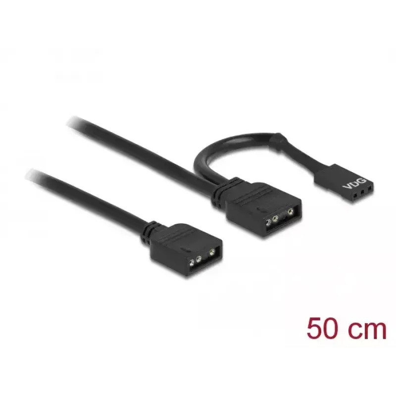 RGB ühenduskaabel 3 pin DeLOCK 86001