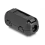 Ferriitsüdamiku klamber DELOCK 80943, must, nikkel/plast/tsink, 25,2×13×11,8 mm, 2 tk pakendis