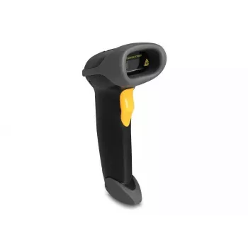 DeLOCK USB vöötkoodiskanner 1D laser must käeshoitav juhtmega 2m kaabel