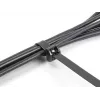 DeLOCK kaablisidemed metallkeelaga, 457 x 12,7 mm, must, 10 tk