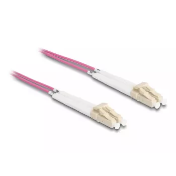 Optiline fiiberkaabel DeLOCK LC Duplex – LC Duplex OM4 0,5 m