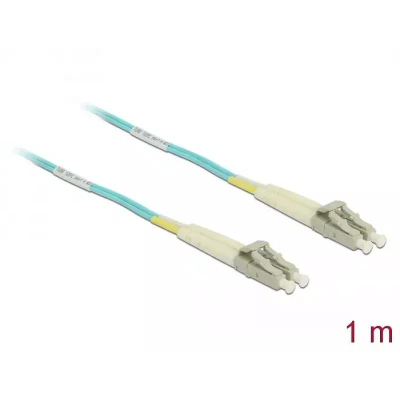 Optical Fibre kaabel DeLOCK LC to LC Multi-mode OM3 1 m