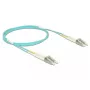 Optical Fibre kaabel DeLOCK LC to LC Multi-mode OM3 1 m