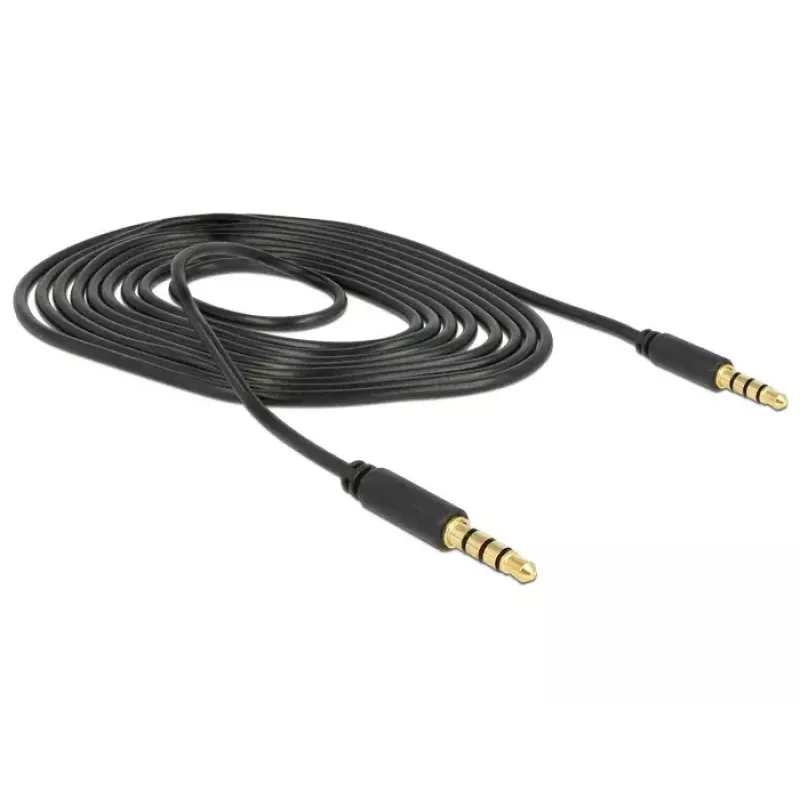 Audio kaabel DeLOCK 83436 2m 3.5mm Must
