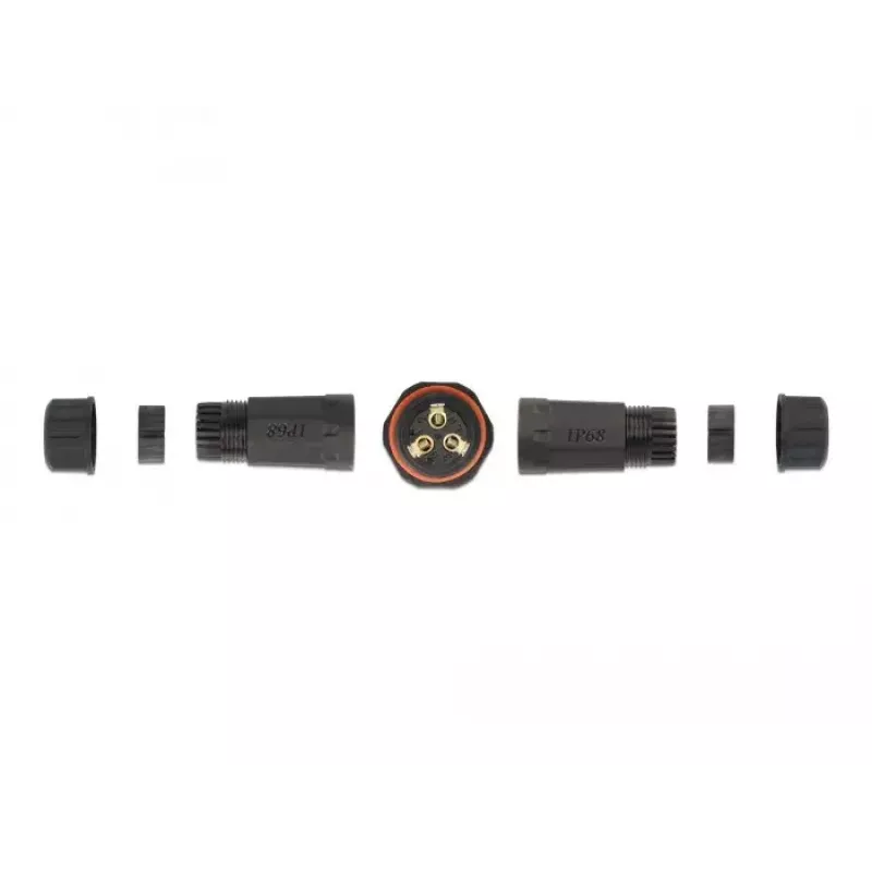 Elektrijuhtme pistik DELOCK 86913 sirge 85–260 V must 25×114 mm