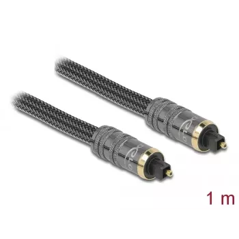 Audio kaabel DeLOCK 86983 TOSLINK 1m Anthracite