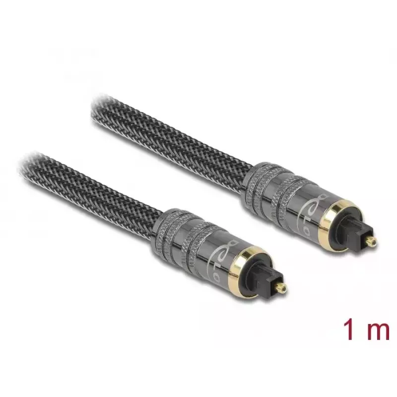 Audio kaabel DeLOCK 86983 TOSLINK 1m Anthracite