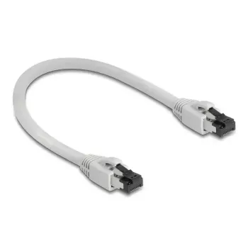 Võrgukaabel DeLOCK 80556 RJ-45 Cat8.1 0,25m Hall