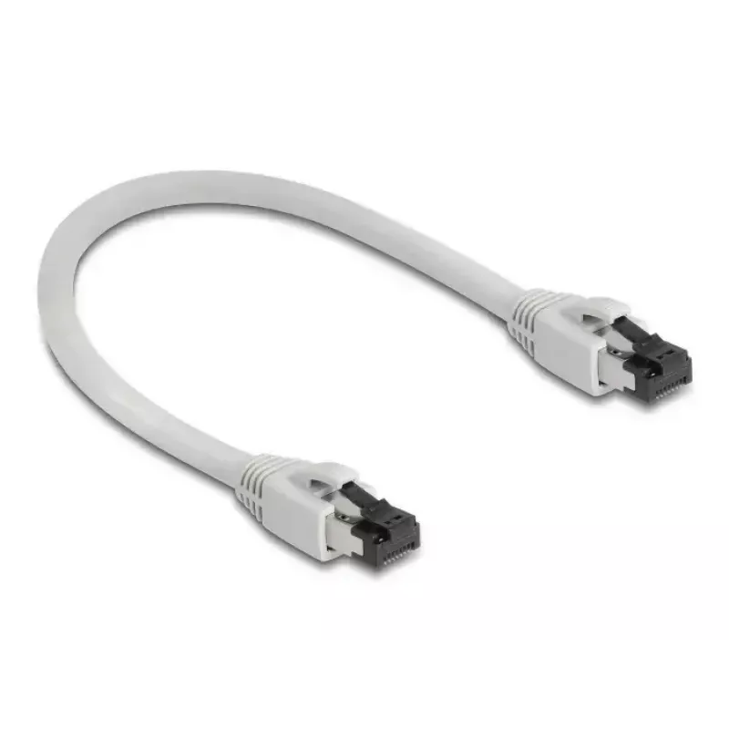 Võrgukaabel DeLOCK 80556 RJ-45 Cat8.1 0,25m Hall