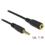 Audio kaabel 3.5mm DeLOCK 85701 1m Must