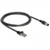 Võrgukaabel DeLOCK 84922 RJ-45 M12 Cat5e 1 m Must