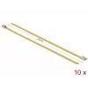 Kaabliside DeLOCK 18785 Teras Kollane 200mm 10 tk
