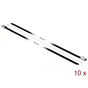 Kaabliside DeLOCK 18810 Teras Must 10 tk