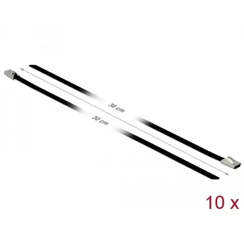 Kaabliside DeLOCK 18810 Teras Must 10 tk