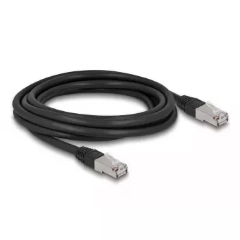 DeLOCK võrgukaabel RJ45 Cat.6A 3 m must