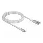 DELOCK USB andme- ja toitekaabel iPhone'i, iPadi ja iPodi jaoks 3 m Lightning