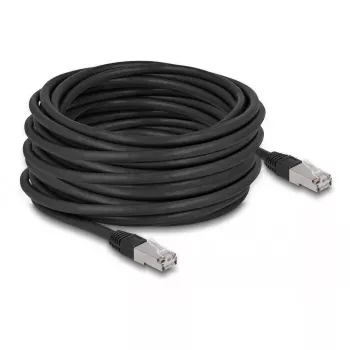 Võrgukaabel DeLOCK RJ45 Cat.6A S/FTP 15 m Must