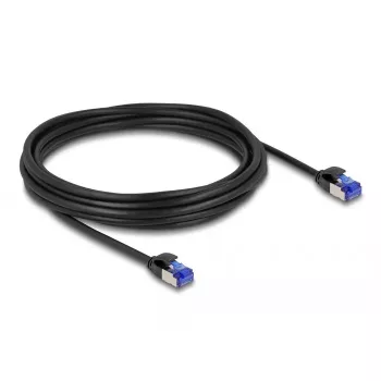 DeLOCK RJ45 Cat.6A S/FTP õhuke võrgukaabel 5m must