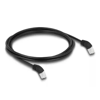 DeLOCK RJ45 Cat.6A S/FTP võrgukaabel 2m must