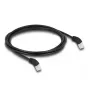 DeLOCK RJ45 Cat.6A S/FTP võrgukaabel 2m must
