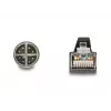 Võrgukaabel DeLOCK M12 kaabel X-kodeeritud 8-tihvtiline isane RJ45 isasele PUR TPU 2m