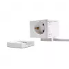 DeLOCK 11502 toitepikendus 1,5 m 3 vahelduvvoolu pistikupesa siseruumidesse valge