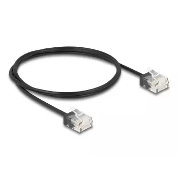 Võrgukaabel DeLOCK RJ45 Cat.6 UTP 1m Must