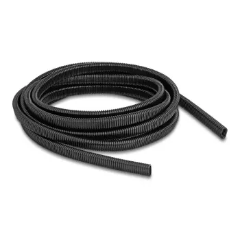 DELOCK plastist painduv ovaalne kaablikaitsekanal 13,6 x 6,3 mm, 5 m, must