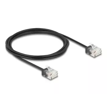 Võrgukaabel DeLOCK RJ45 Cat.6 UTP üliõhuke 2m must