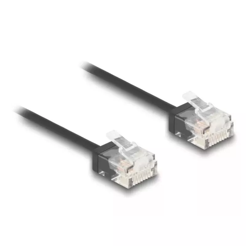 Võrgukaabel DeLOCK RJ45 Cat.6 UTP üliõhuke 2m must