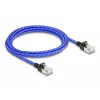 Võrgukaabel DeLOCK RJ45 2m Cat6A U/FTP sinine