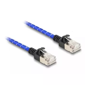 Võrgukaabel DeLOCK RJ45 2m Cat6A U/FTP sinine