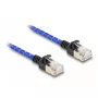 Võrgukaabel DeLOCK RJ45 2m Cat6A U/FTP sinine