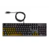 DeLOCK 12115 mänguklaviatuur USB QWERTZ saksa must mehaaniline RGB