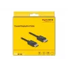 Koaksiaalne DisplayPort-kaabel DeLOCK 80491 16K 60 Hz 80 Gbps 1 m