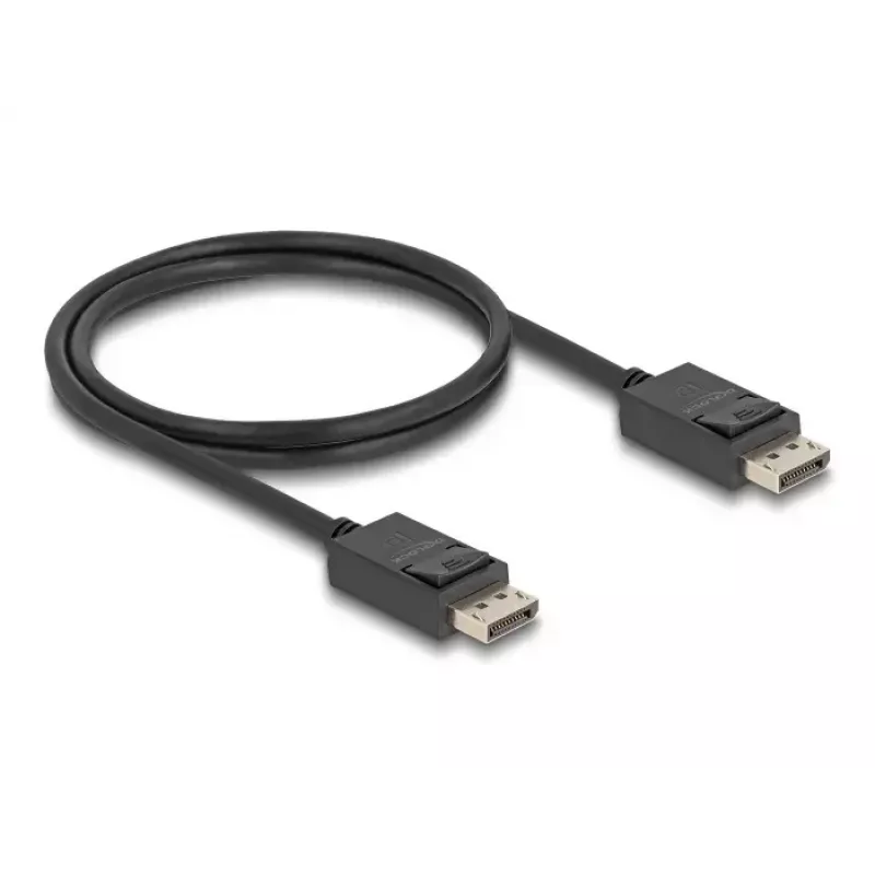 Koaksiaalne DisplayPort-kaabel DeLOCK 80491 16K 60 Hz 80 Gbps 1 m