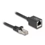 Võrgukaabel DeLOCK 88052 RJ-45 Cat6a 0,5 m Must