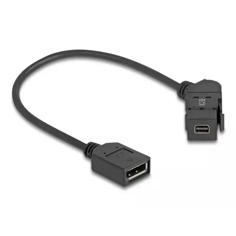 DeLOCK 67155 kaabli üleminekuadapter Mini DisplayPort DisplayPort Must 0,3 m